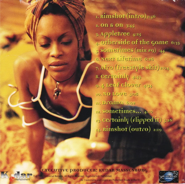 Erykah Badu : Baduizm (CD, Album, RE)