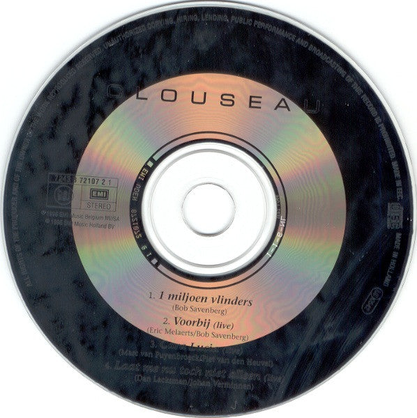 Clouseau : 1 Miljoen Vlinders (CD, Maxi)