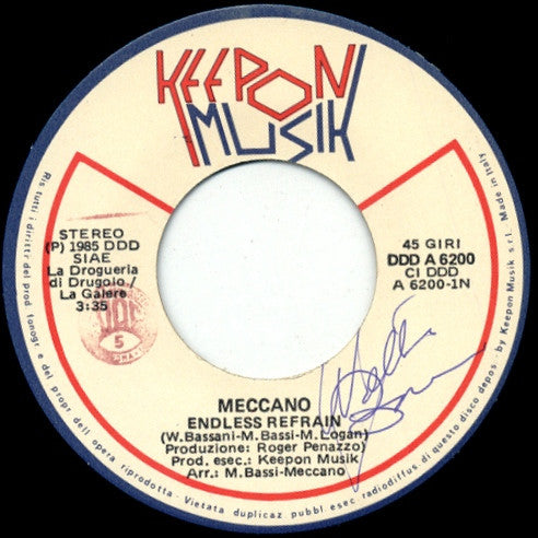 Meccano (3) : Endless Refrain (7")