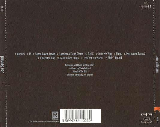 Joe Satriani : Joe Satriani (CD, Album)