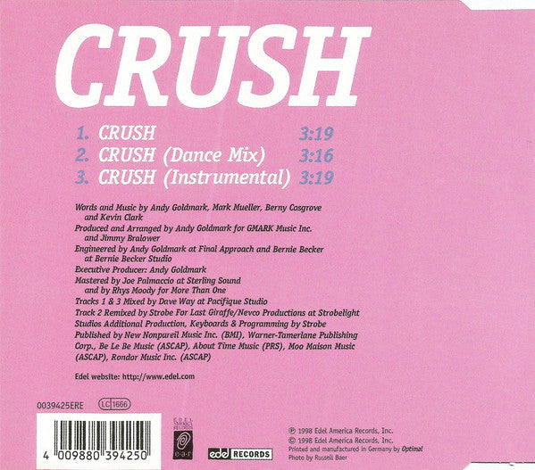 Jennifer Paige : Crush (CD, Maxi)