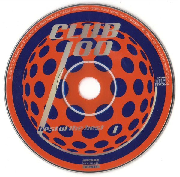 Various : Club 100 - Best Of The Best (4xCD, Comp)