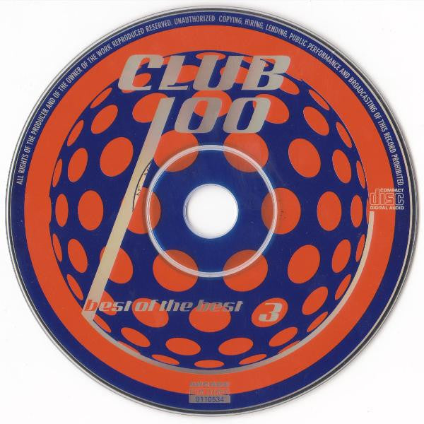 Various : Club 100 - Best Of The Best (4xCD, Comp)