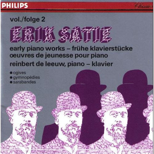 Erik Satie • Reinbert de Leeuw : Early Piano Works = Frühe Klavierstücke = Œuvres De Jeunesse Pour Piano Vol./Folge 2 (CD, Album, RE)