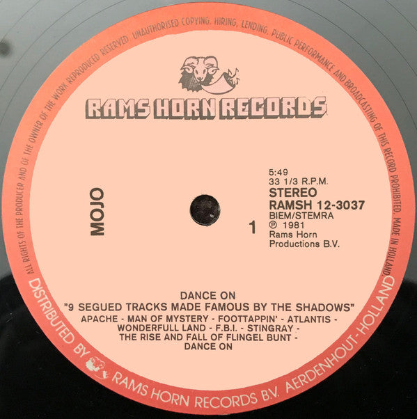 Mojo (12) : Dance On (12")