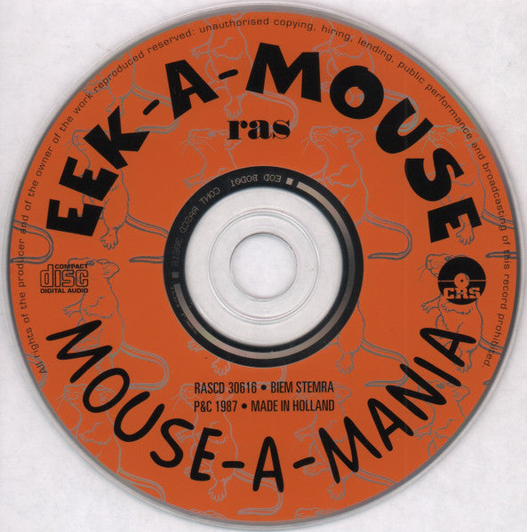 Eek-A-Mouse : Mouse-a-Mania (CD, Album, Comp, RE)
