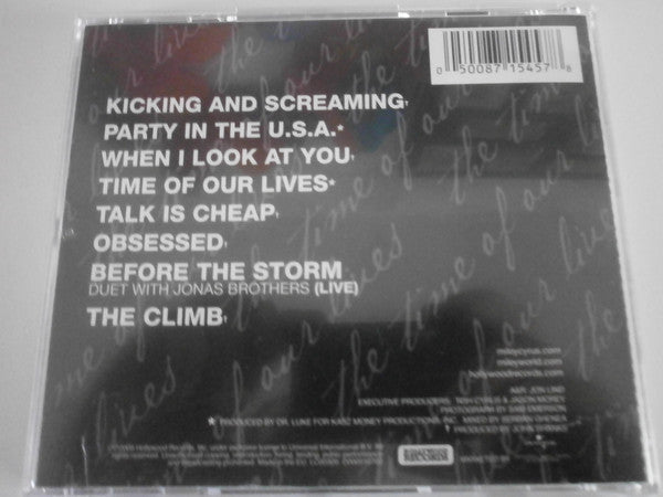 Miley Cyrus : The Time Of Our Lives (CD, EP, RE, Arv)