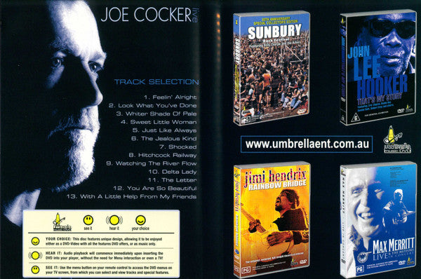 Joe Cocker : Live (DVD-V, PAL)