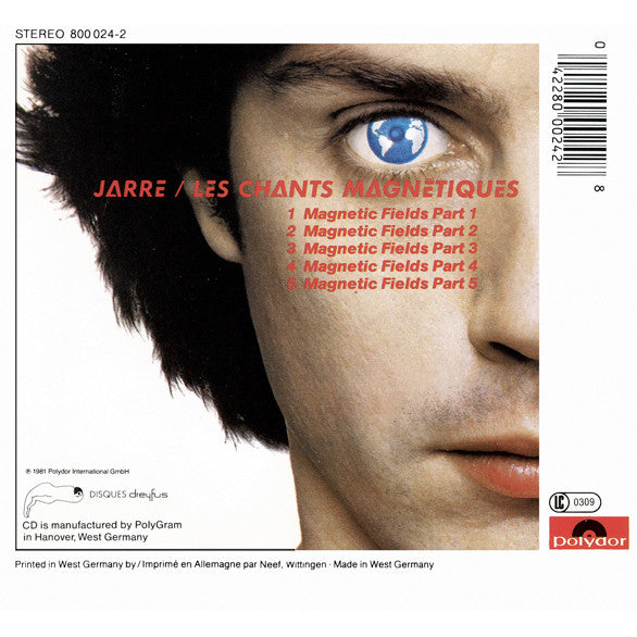 Jean-Michel Jarre : Magnetic Fields - Les Chants Magnétiques (CD, Album, RE)