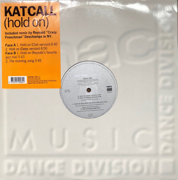 Kat Call : Hold On (12")