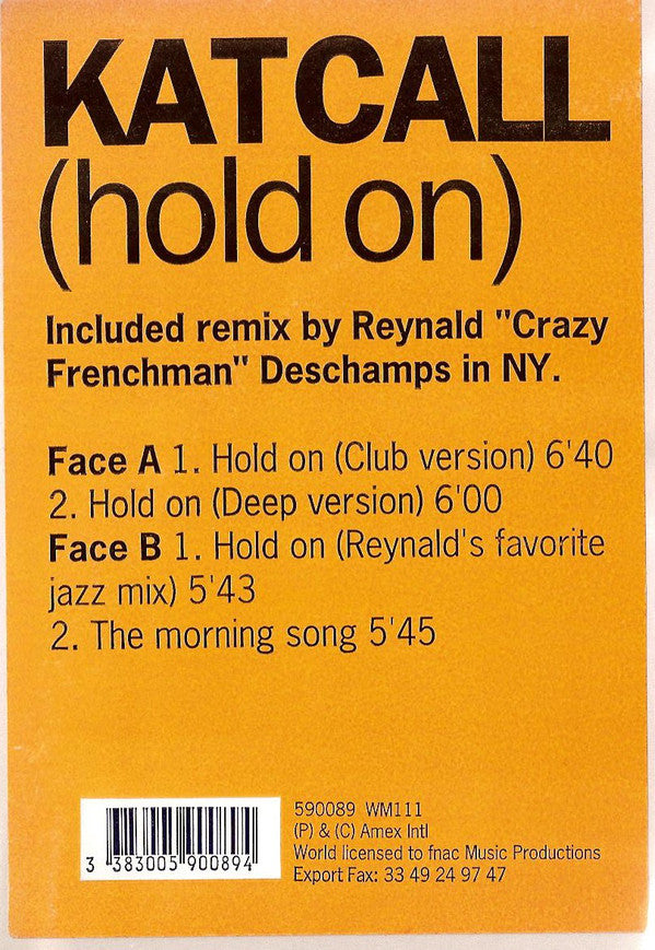 Kat Call : Hold On (12")