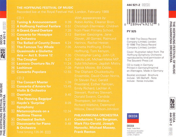 Philharmonia Orchestra : The Hoffnung Festival Of Music (2xCD)