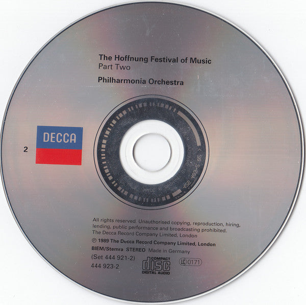 Philharmonia Orchestra : The Hoffnung Festival Of Music (2xCD)