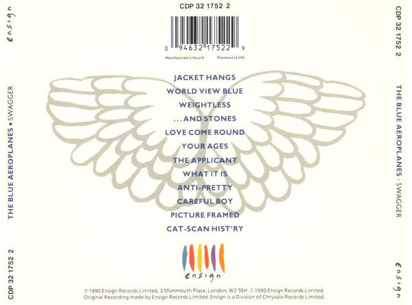 The Blue Aeroplanes : Swagger (CD, Album)