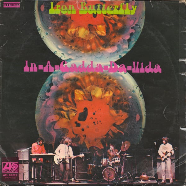 Iron Butterfly : In-A-Gadda-Da-Vida (LP, Album, RP)