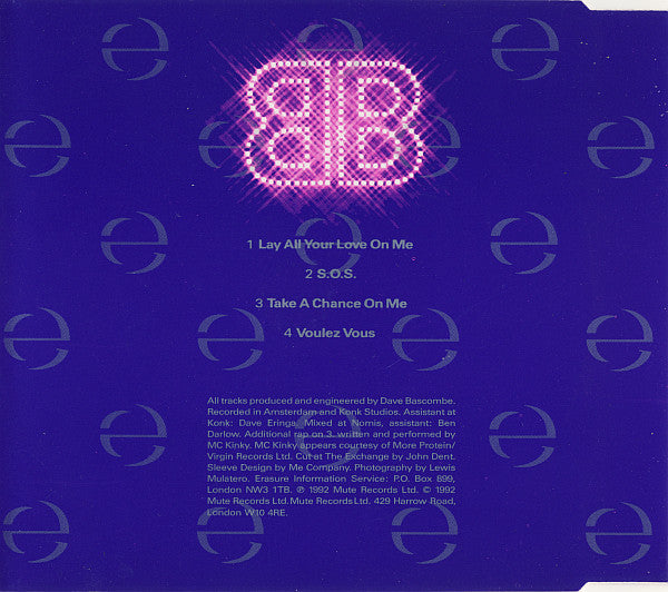 Erasure : Abba-Esque (CD, EP)