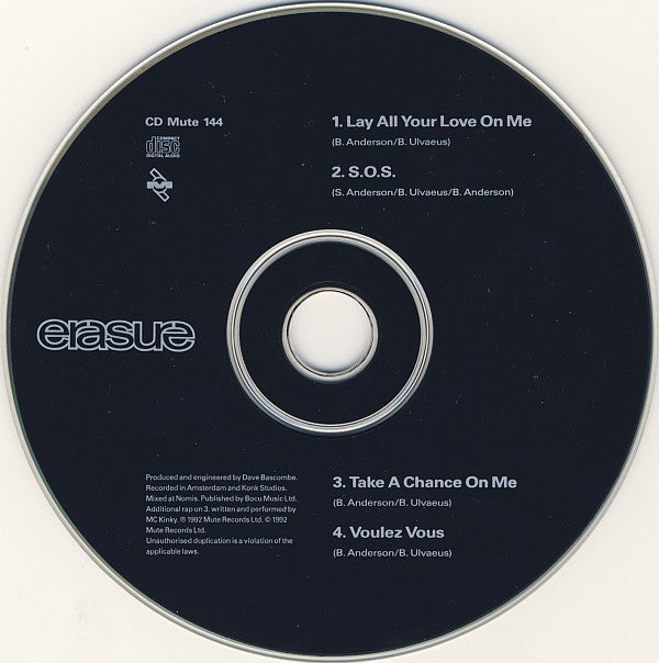 Erasure : Abba-Esque (CD, EP)