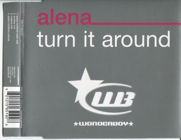 Alena : Turn It Around (CD, Single)