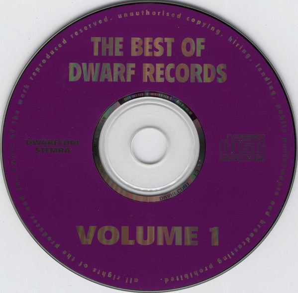 Various : The Best Of Dwarf Records Volume 1 (CD, Comp)