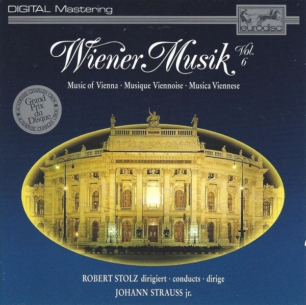 Robert Stolz, Johann Strauss Jr. : Wiener Musik Vol. 6 (CD, Album, RE, RM)