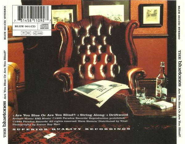 The Bluetones : Are You Blue Or Are You Blind? (CD, Single)
