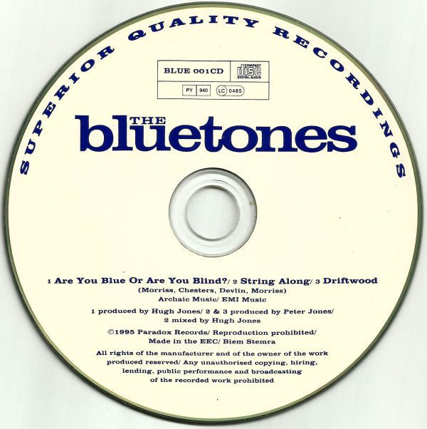 The Bluetones : Are You Blue Or Are You Blind? (CD, Single)
