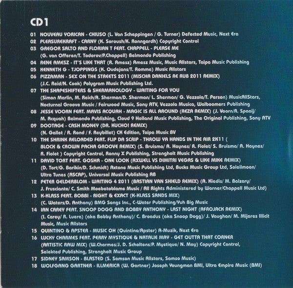 Various : Slam!Fm Presents Clubbin' 2011 Vol.2 (2xCD, Mixed)