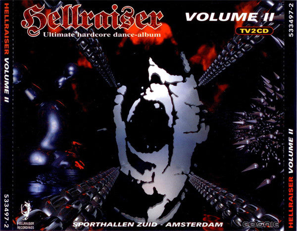 Various : Hellraiser - Ultimate Hardcore Dance Album - Volume II (2xCD, Comp)