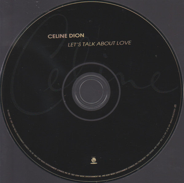 Céline Dion : Let's Talk About Love (CD, Album, RE)