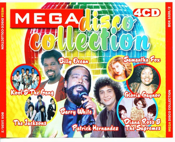 Various : Mega Disco Collection (4xCD, Comp + Box)