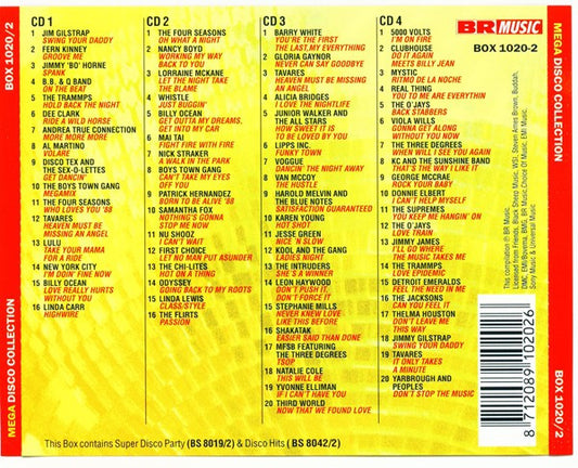 Various : Mega Disco Collection (4xCD, Comp + Box)