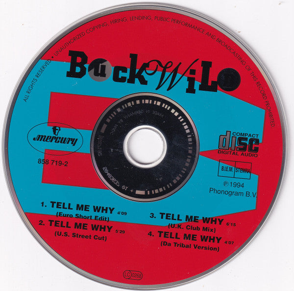 Buckwild (3) : Tell Me Why (CD, Maxi)