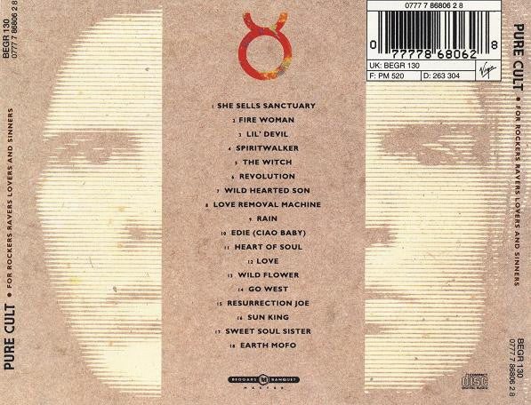 The Cult : Pure Cult (For Rockers Ravers Lovers And Sinners) (CD, Comp)