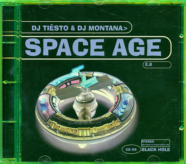 DJ Tiësto & DJ Montana : Space Age 2.0 (CD, Mixed, Gre)