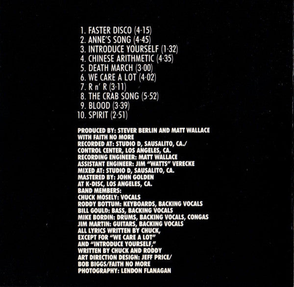 Faith No More : Introduce Yourself (CD, Album, RE)