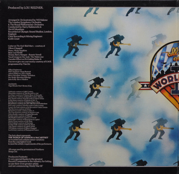 Various : All This And World War II (Original Sound Track) (2xLP, Album, Gat)