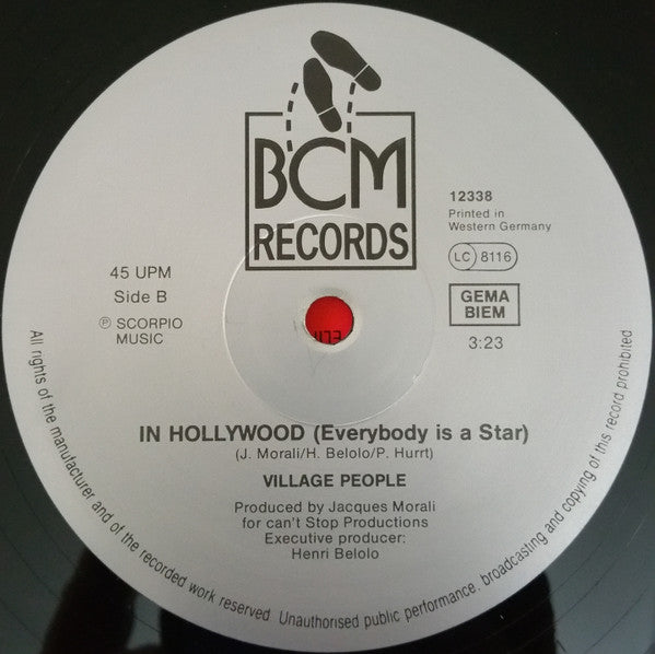 Village People : San Francisco ('89 Remix) (12")