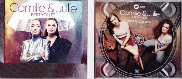 Camille Berthollet & Julie Berthollet : Nos 4 Saisons (CD, Album)