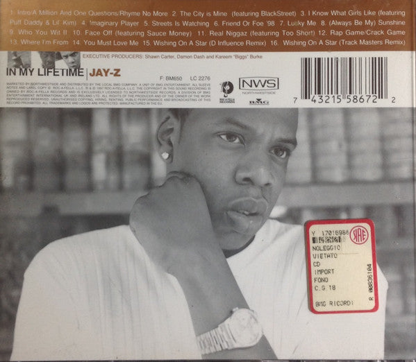 Jay-Z : In My Lifetime, Vol. 1 (CD, Album)