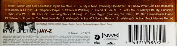 Jay-Z : In My Lifetime, Vol. 1 (CD, Album)