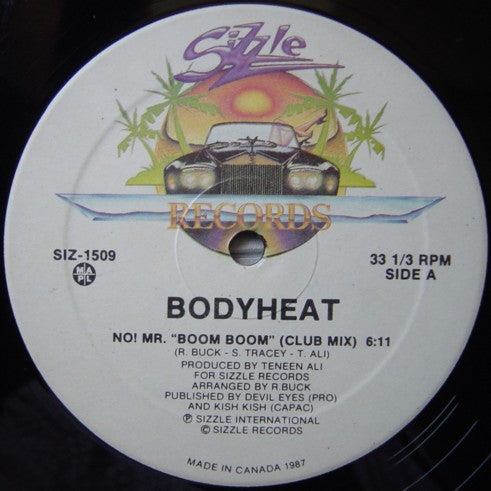 Body Heat (2) : No! Mr. "Boom Boom" (12")