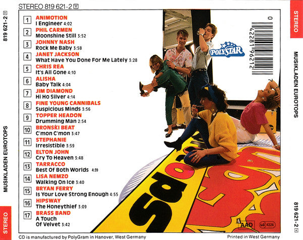 Various : Musikladen Eurotops (CD, Comp)