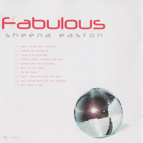 Sheena Easton : Fabulous (CD, Album)