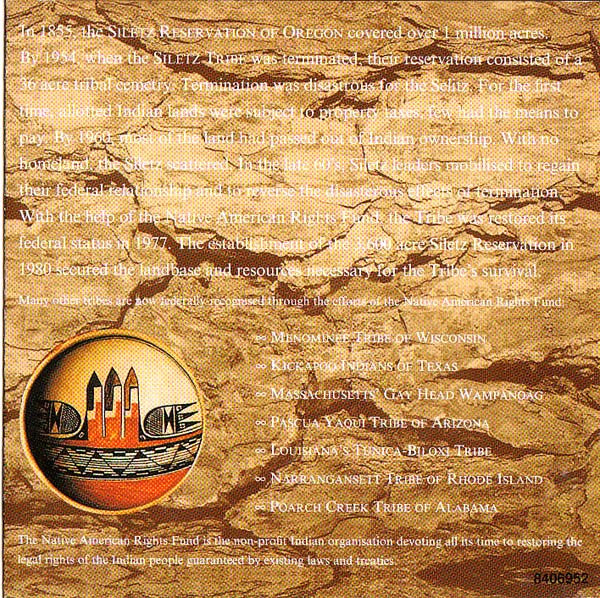 Sacred Spirit : Cantos y Danzas de Los Indios Americanos (CD, Album)
