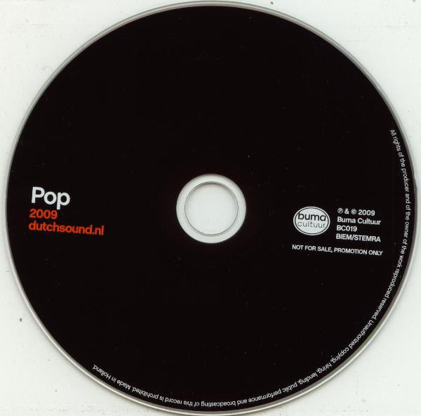 Various : Dutch Pop 2009 (CD, Comp, Promo, Smplr)
