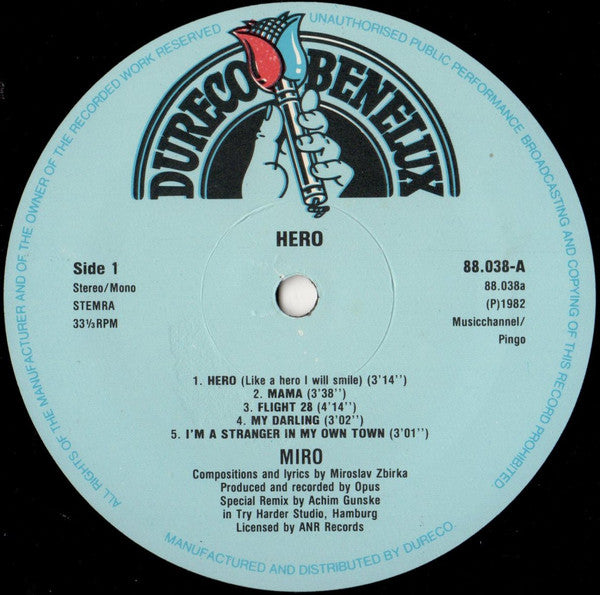 Miroslav Žbirka : Like A Hero (LP, Album)