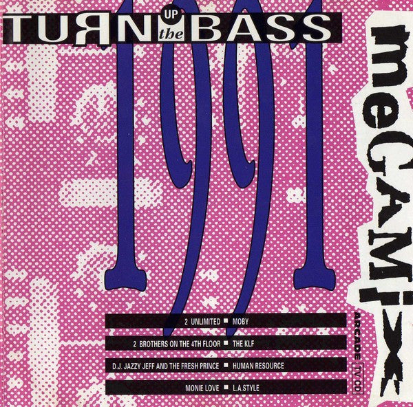 Various : Turn Up The Bass Megamix 1991 (CD, Mixed)