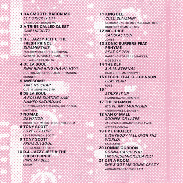 Various : Turn Up The Bass Megamix 1991 (CD, Mixed)