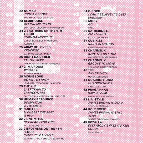 Various : Turn Up The Bass Megamix 1991 (CD, Mixed)