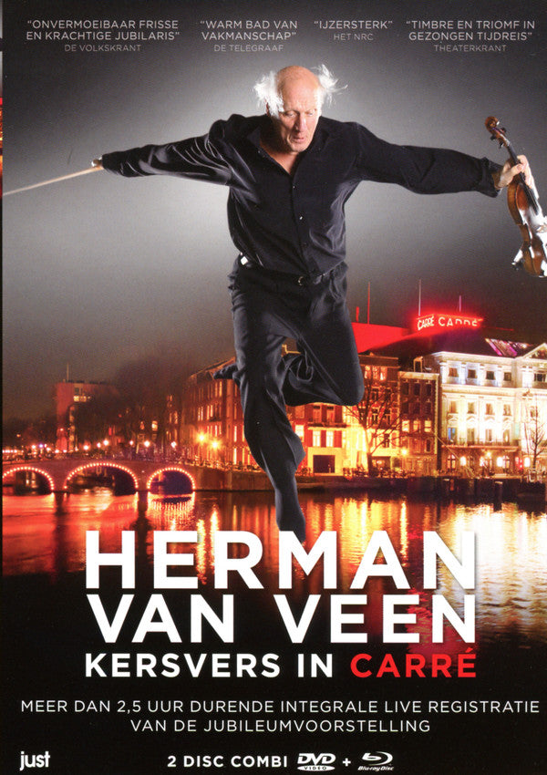 Herman van Veen : Kersvers In Carré (Blu-ray, Multichannel + DVD-V, Multichannel)